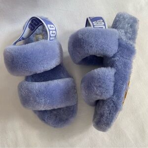 UGG Women's Slingback Oh Yeah Slides Slippers Size 5 Purple